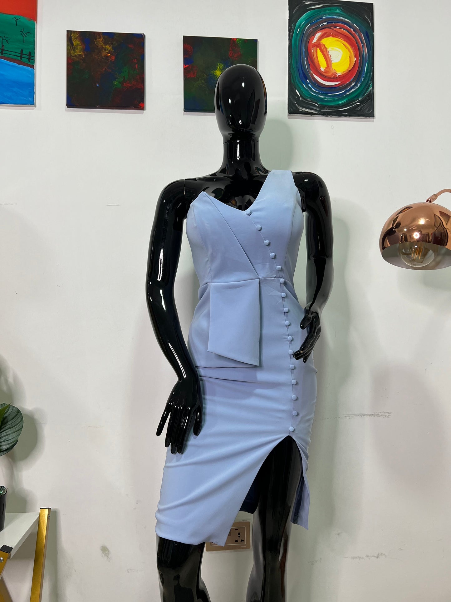 LAVISH ALICE Size 10 blue one hand dress