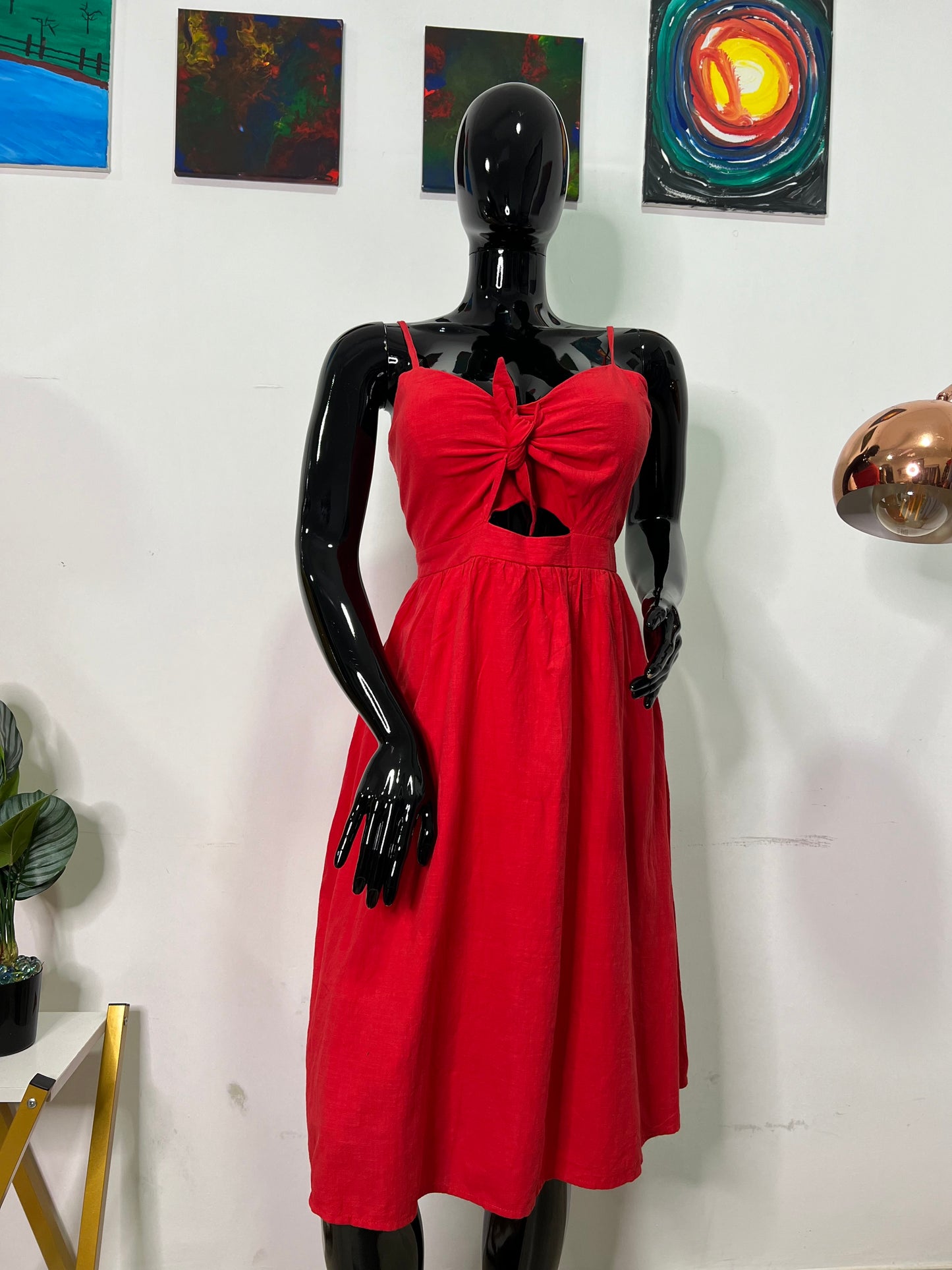 PRIMARK Size 16 red dress