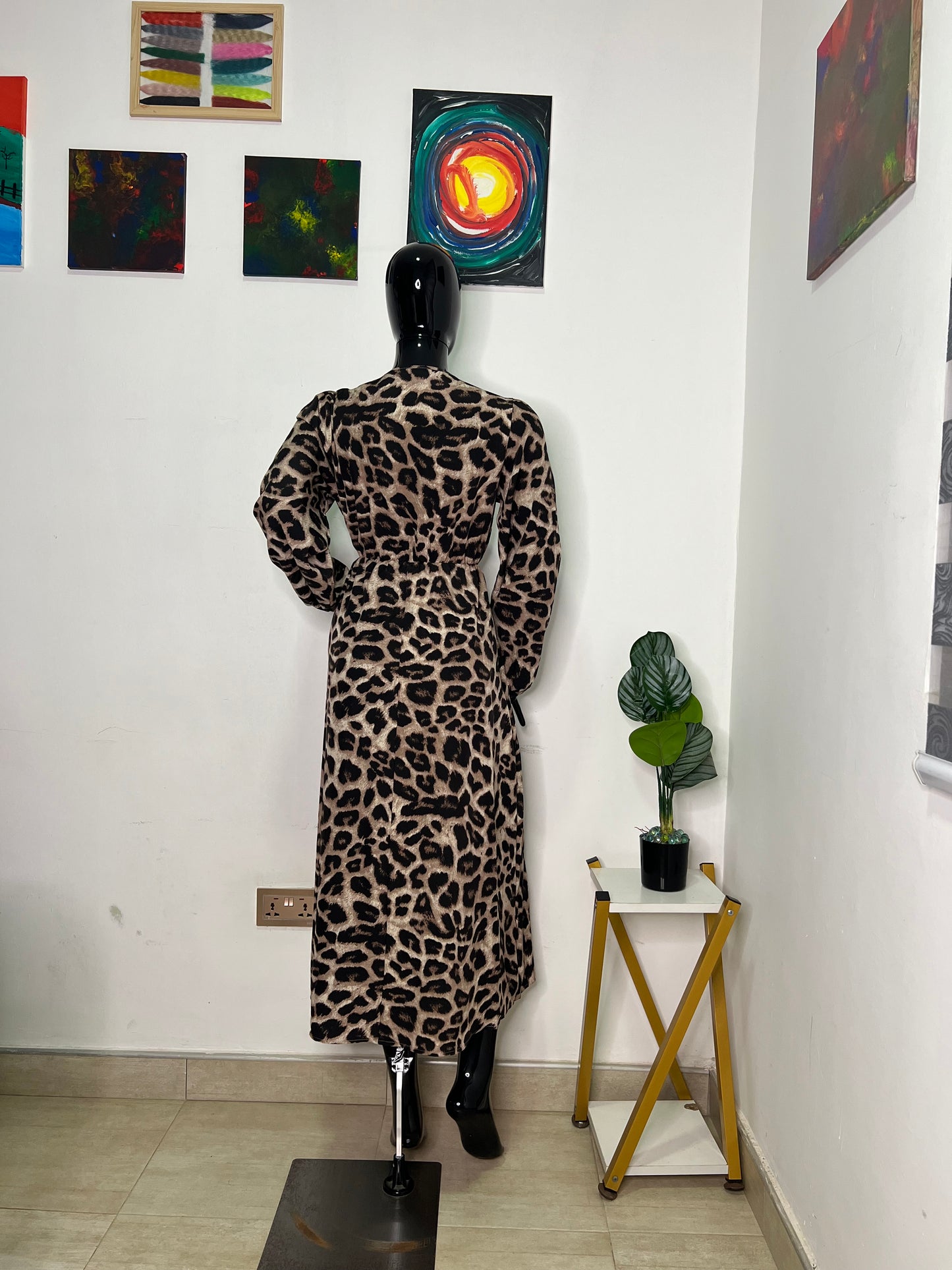 Size 12 animal print dress