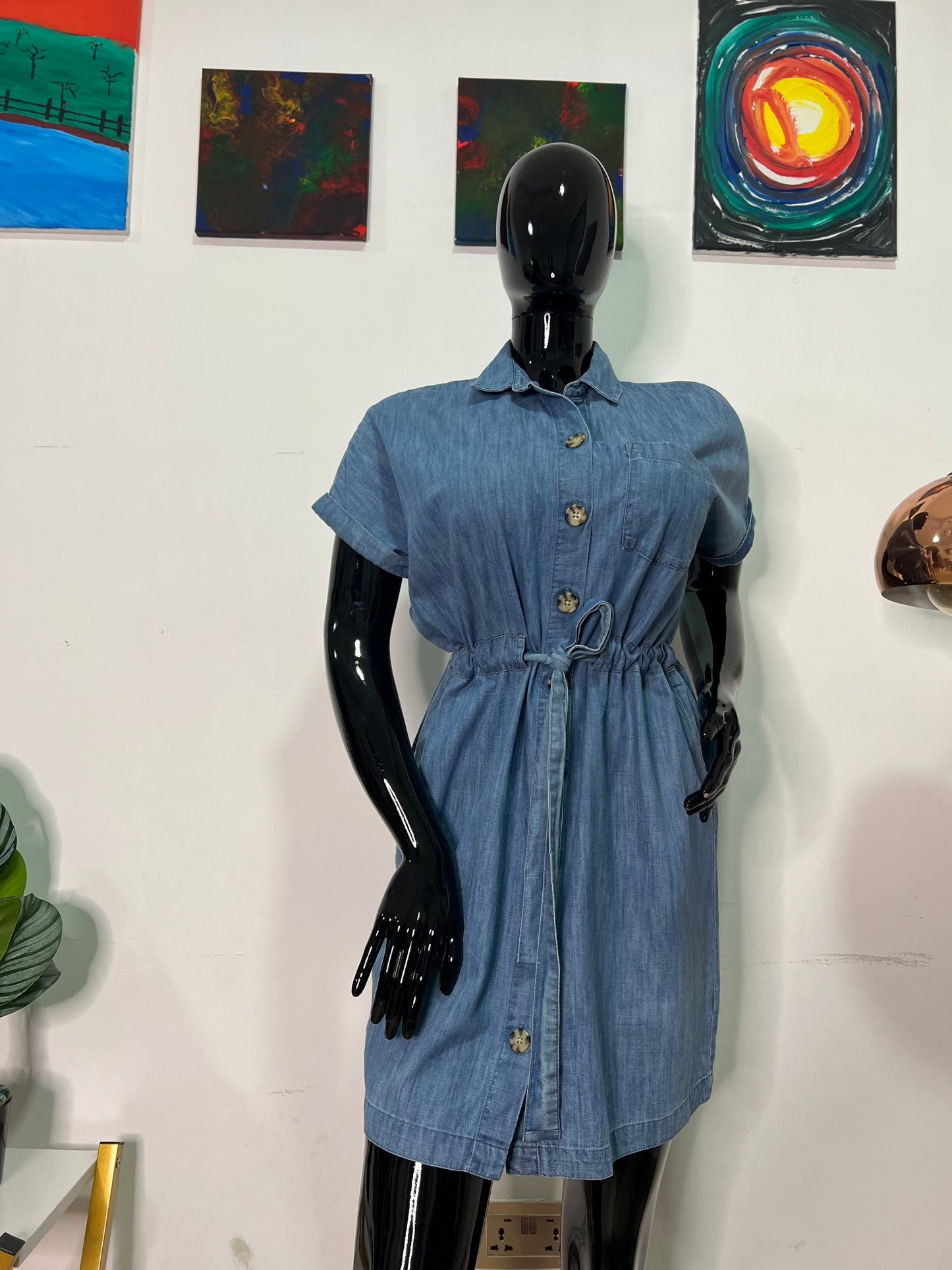 Size 14 denim dress