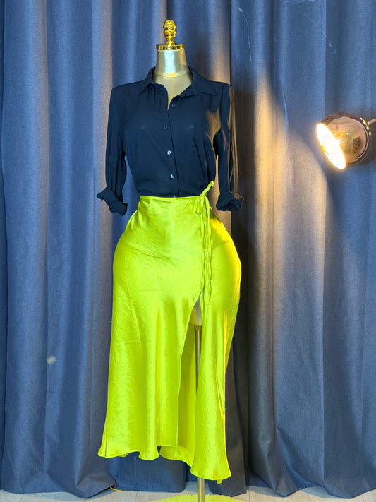 TOPSHOP Size 16 silk skirt