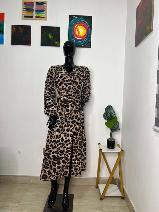Size 12 animal print dress