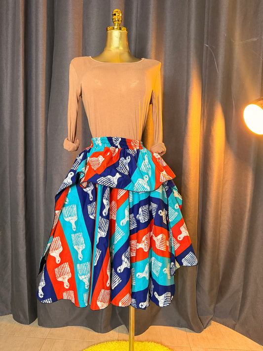 Size 8-12 layered skirt