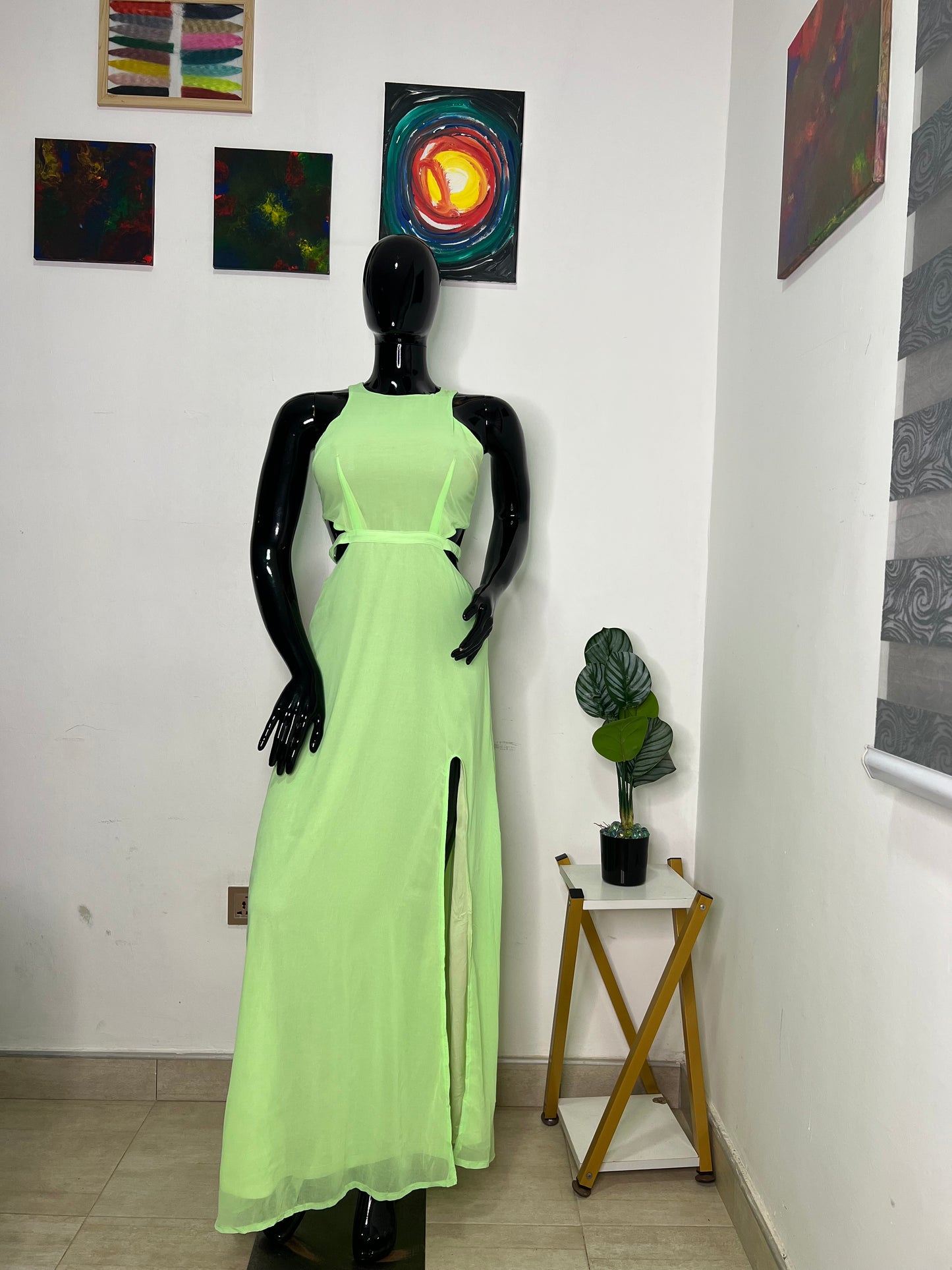 MISSGUIDED Size 10 cutout dress