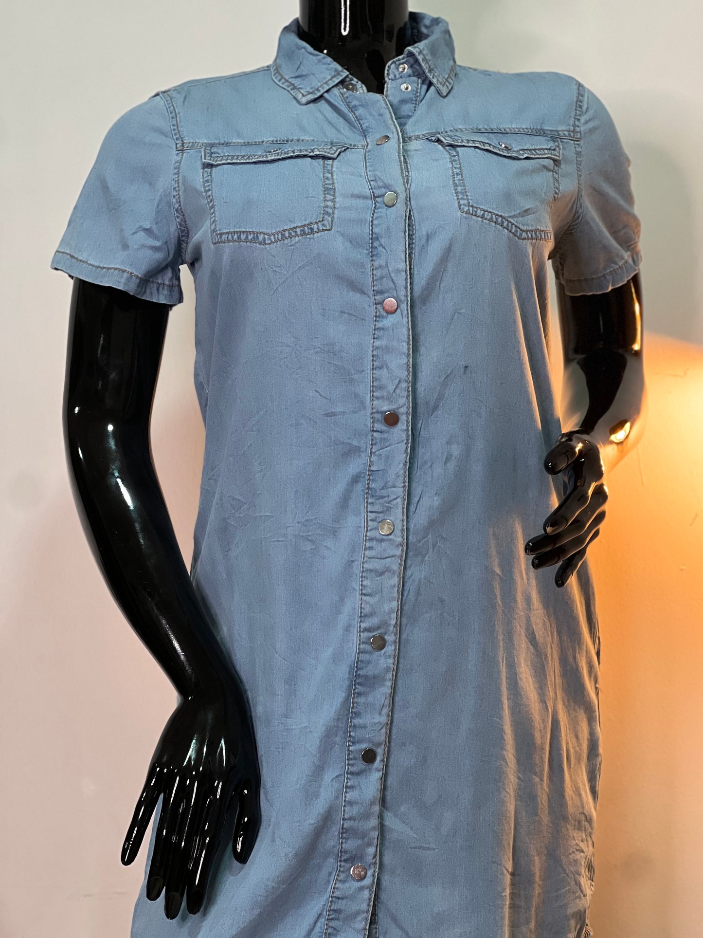 NEW LOOK Size 12 denim dress