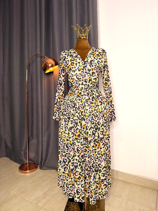 Size 12 animal print jumpsuit