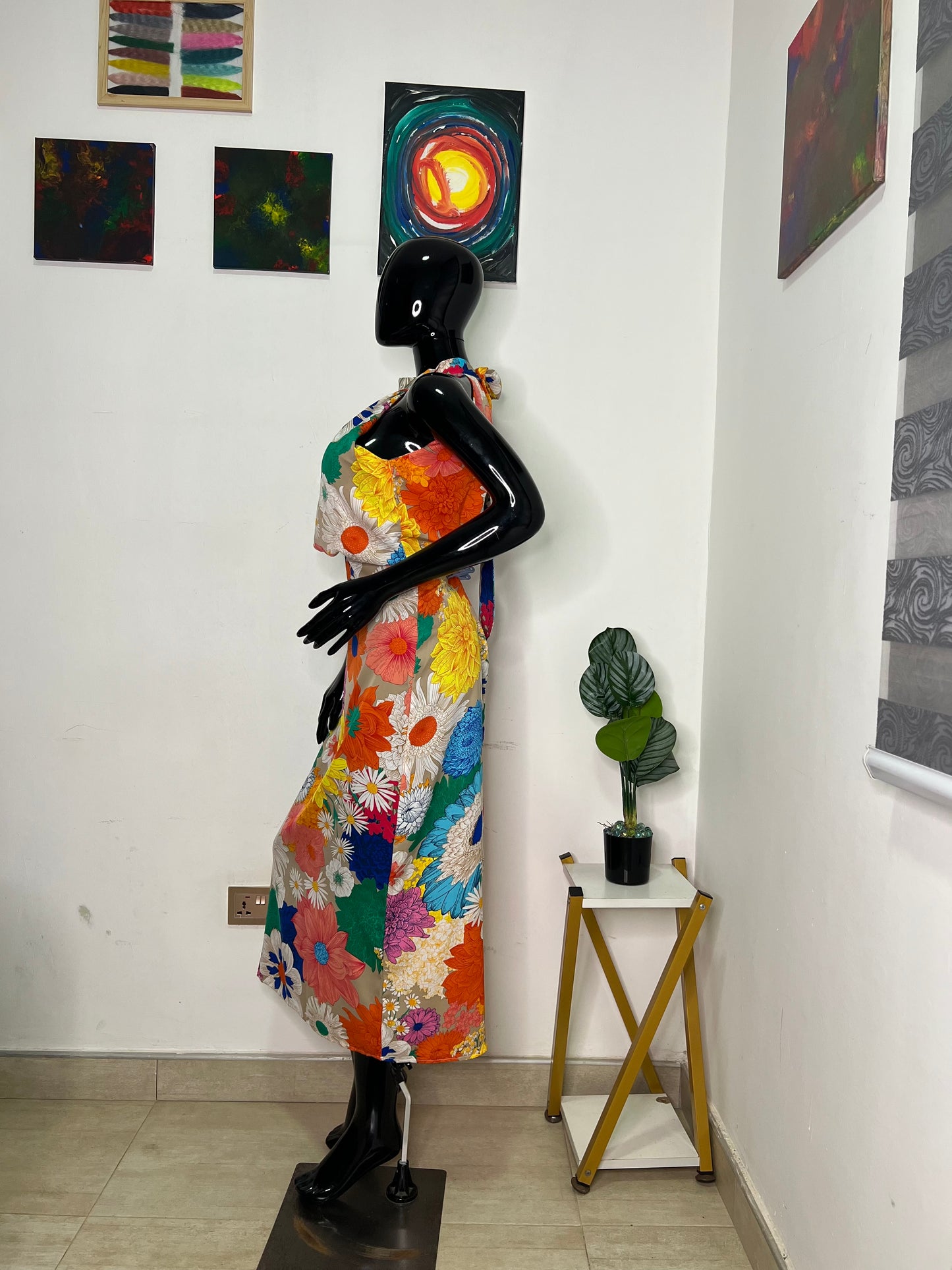 Size 12 floral print dress