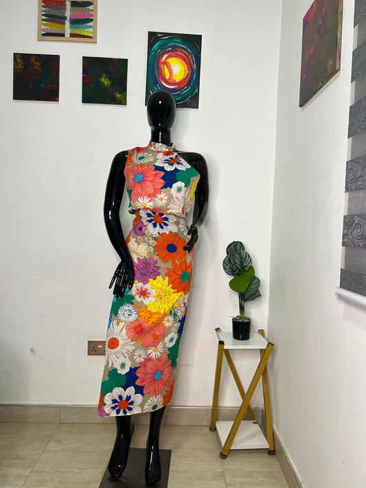 Size 12 floral print dress