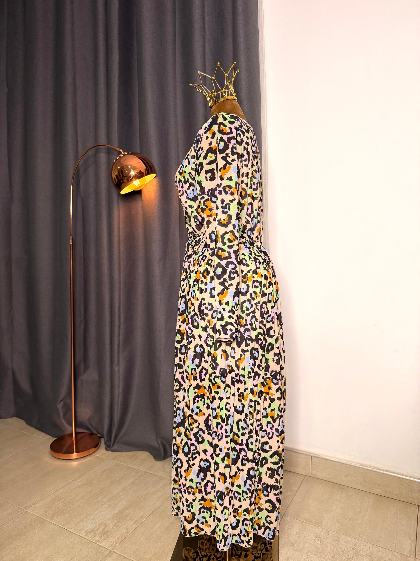 Size 12 animal print jumpsuit