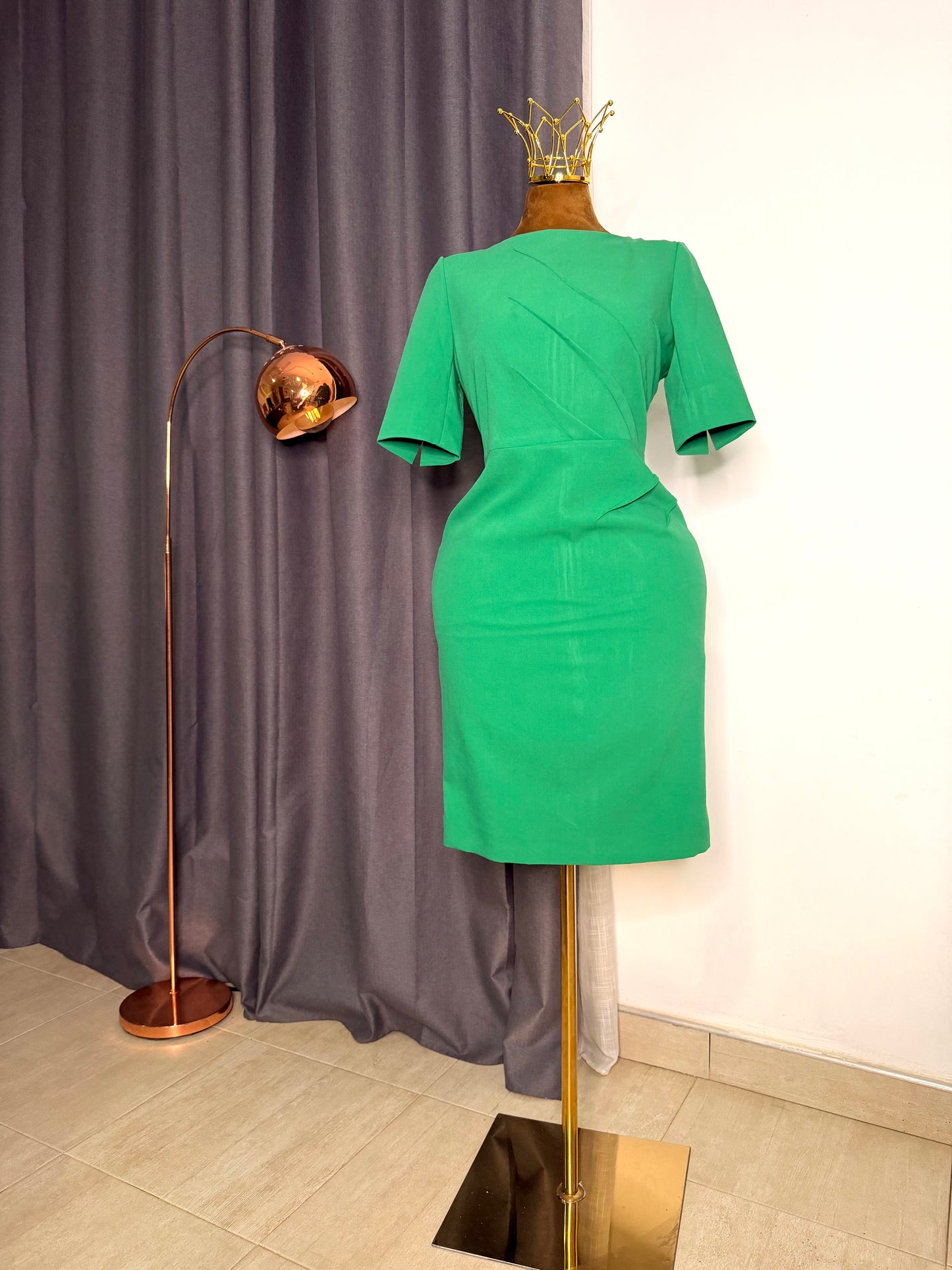 HOBBS Size 14 green dress