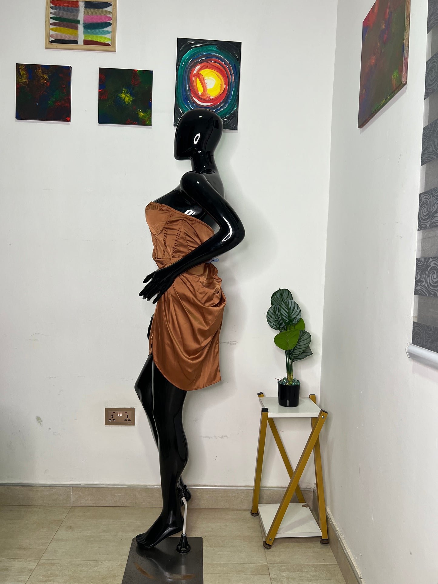 PRETTYLITTLETHING Size 14 corset dress