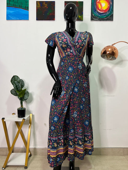 ECOWISH Size 12 Floral maxi dress