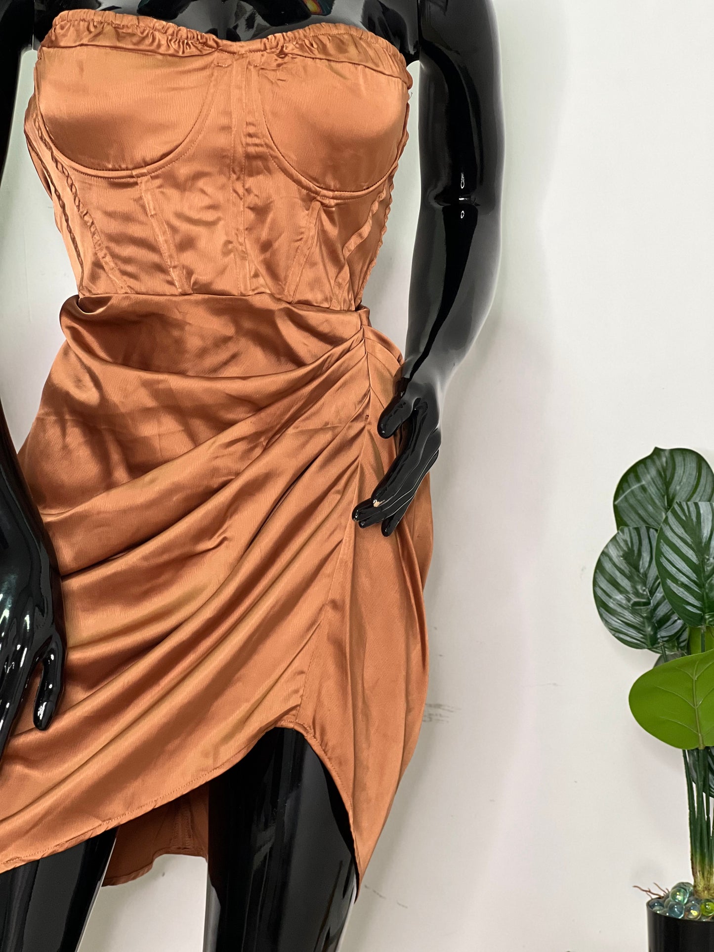 PRETTYLITTLETHING Size 14 corset dress