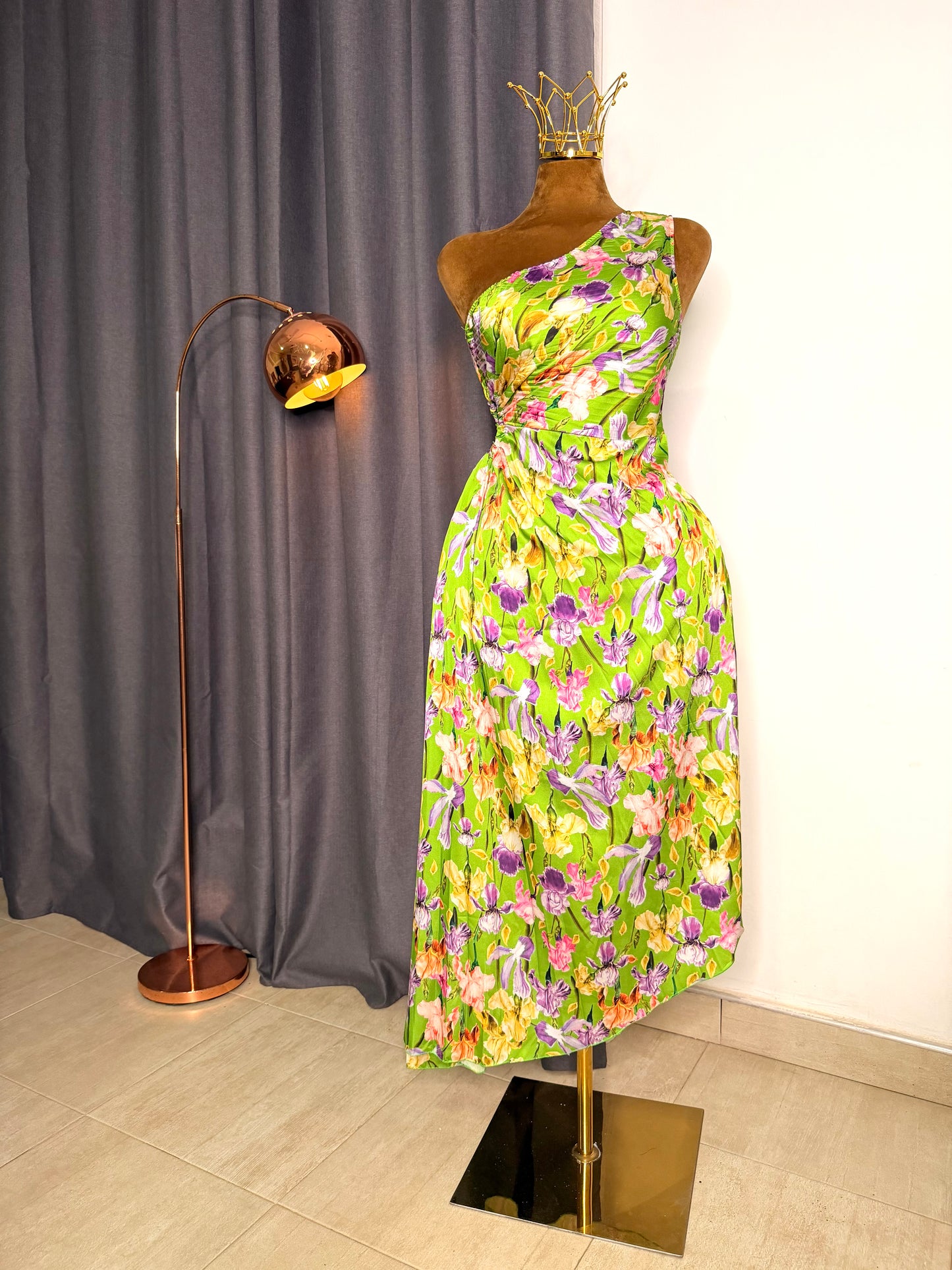 Size 12 one shoulder floral dress