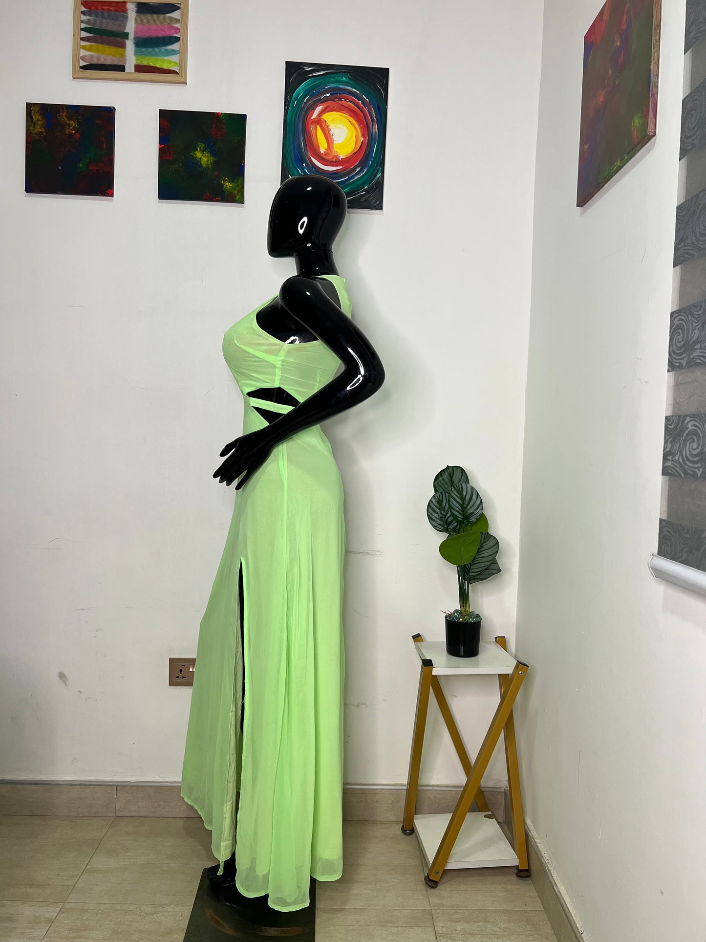 MISSGUIDED Size 10 cutout dress