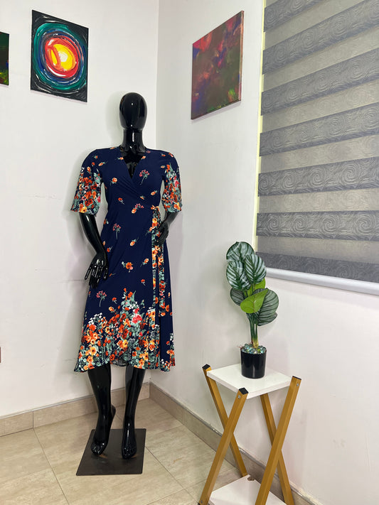 STELLA MORGAN Size 12 wrap dress