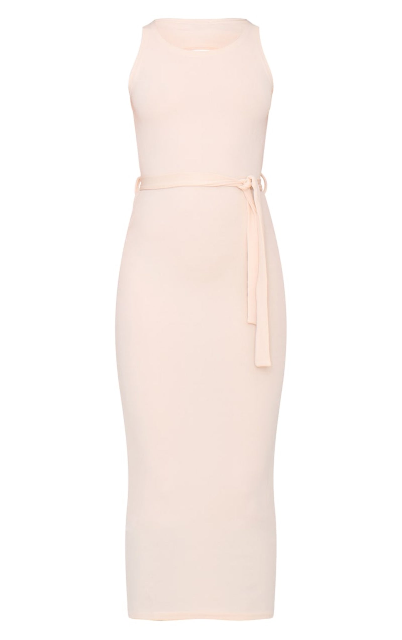 shape cream rib strappy cup detail midaxi dress TikTok shoppers love PLT's 'dress of dreams' that's 'perfect for date night'