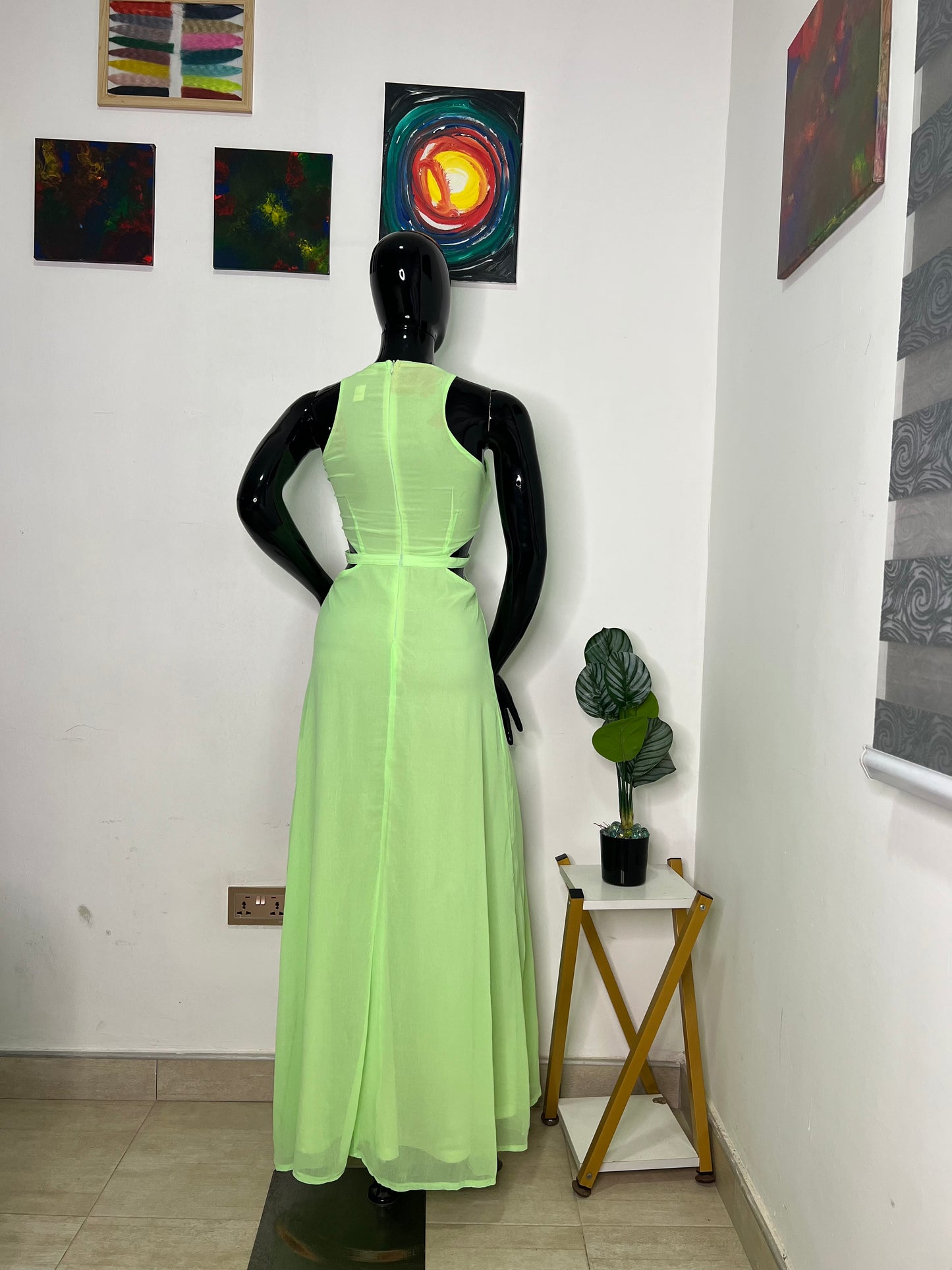 MISSGUIDED Size 10 cutout dress