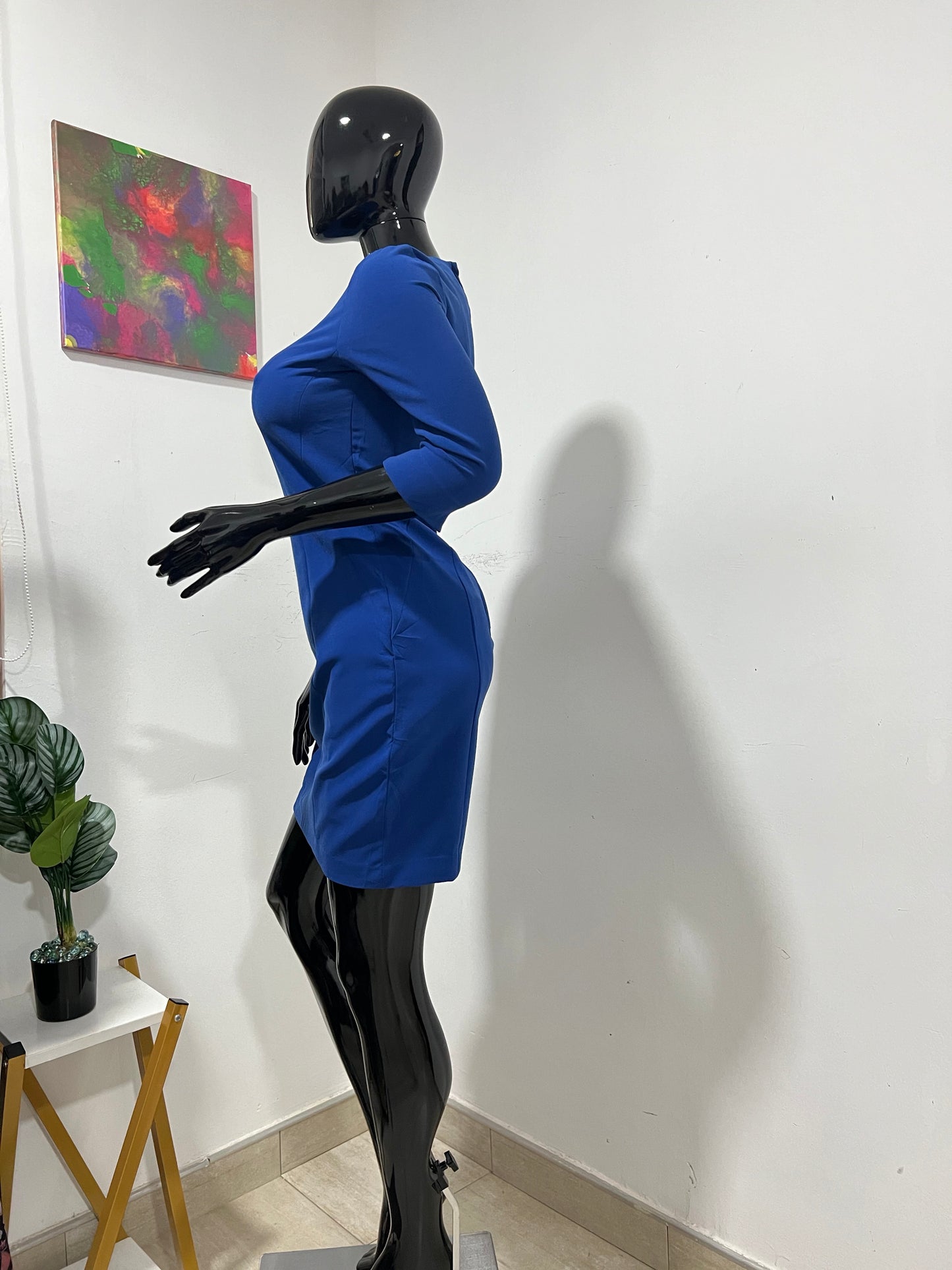 H&M - Size 12 blue dress