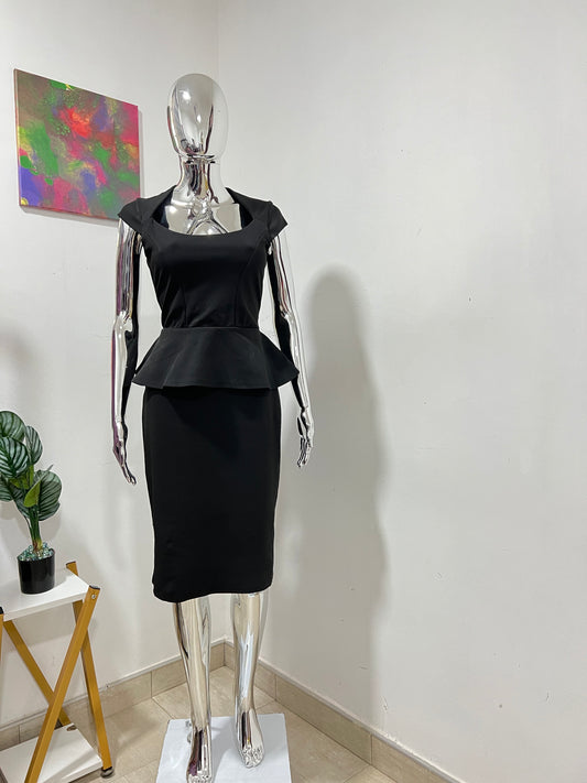 EVITA - Size 12 black dress