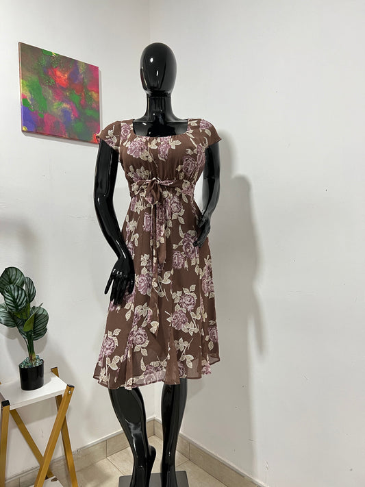 M&S AUTOGRAPH - Size 16 flower print dress