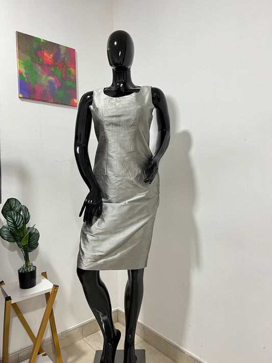 Size 12 silver coloured dress