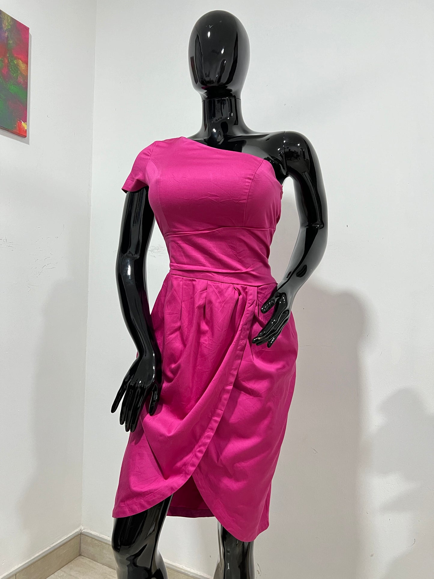 TU - Size 12 pink one hand dress