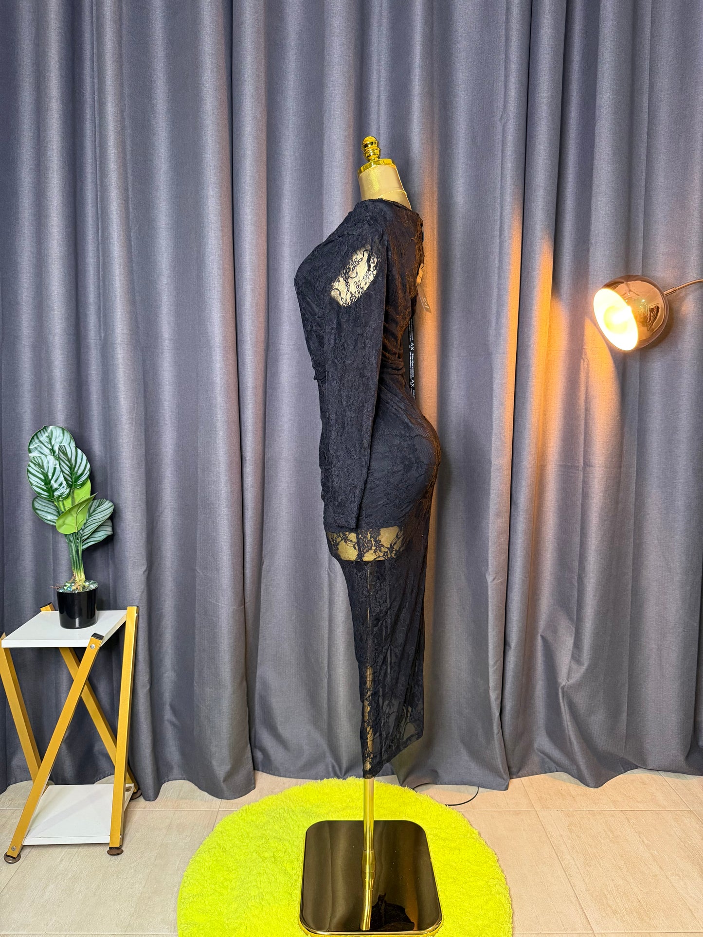 AX PARIS Size 12 black dress